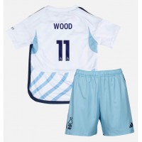 Nottingham Forest Chris Wood #11 Replica Away Minikit 2023-24 Short Sleeve (+ pants)